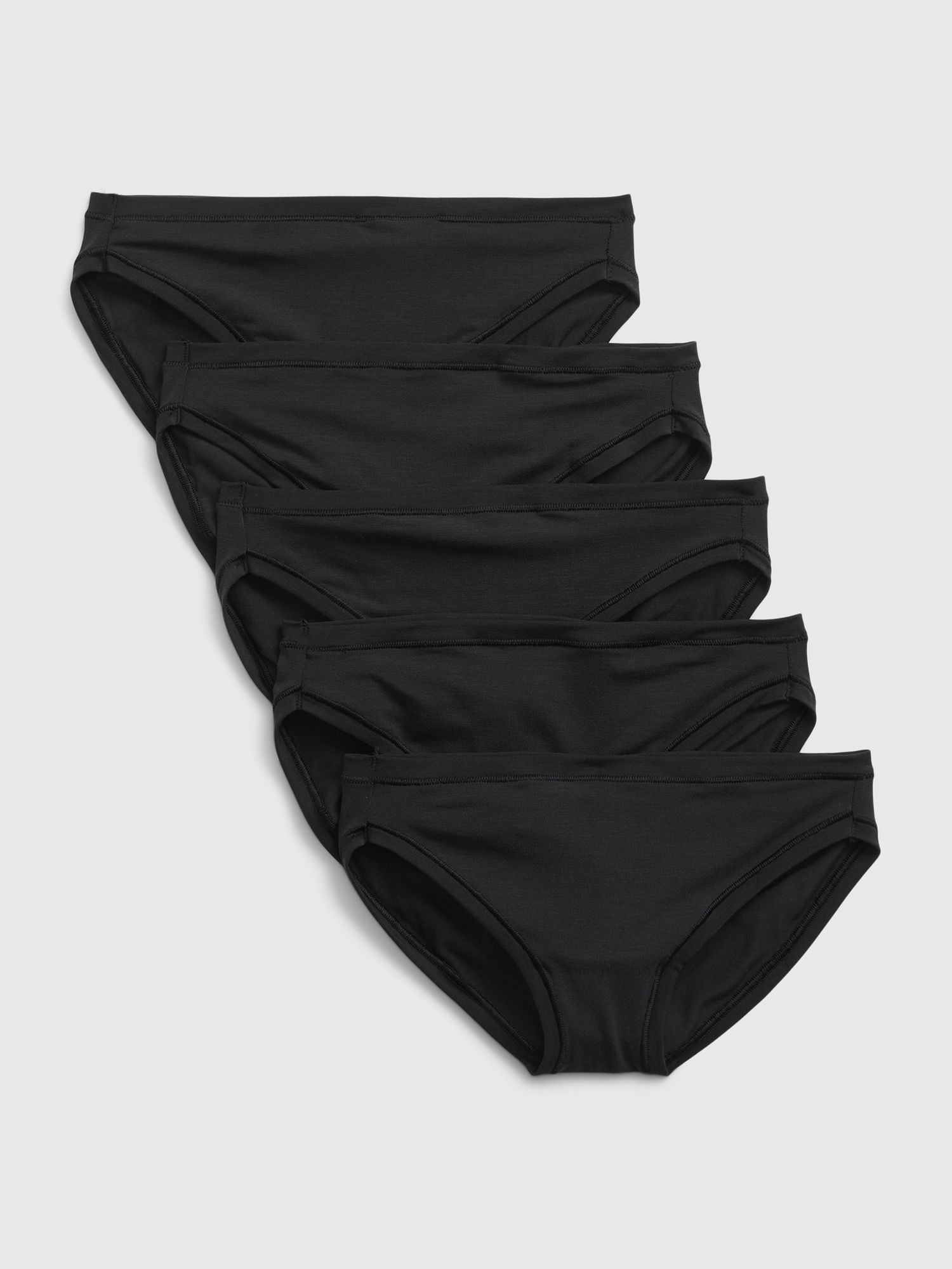 Gap Breathe Bikini (5-pack) In Black