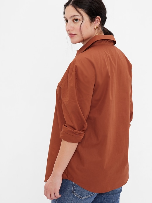 Image number 2 showing, Maternity Button-Down Shirt