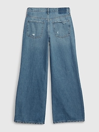 View large product image 3 of 4. Teen Wide Stride Jeans with Washwell