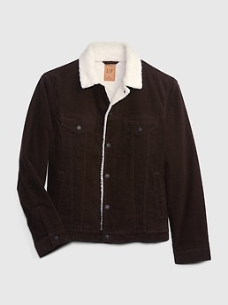 Icon Corduroy Sherpa Jacket | Gap