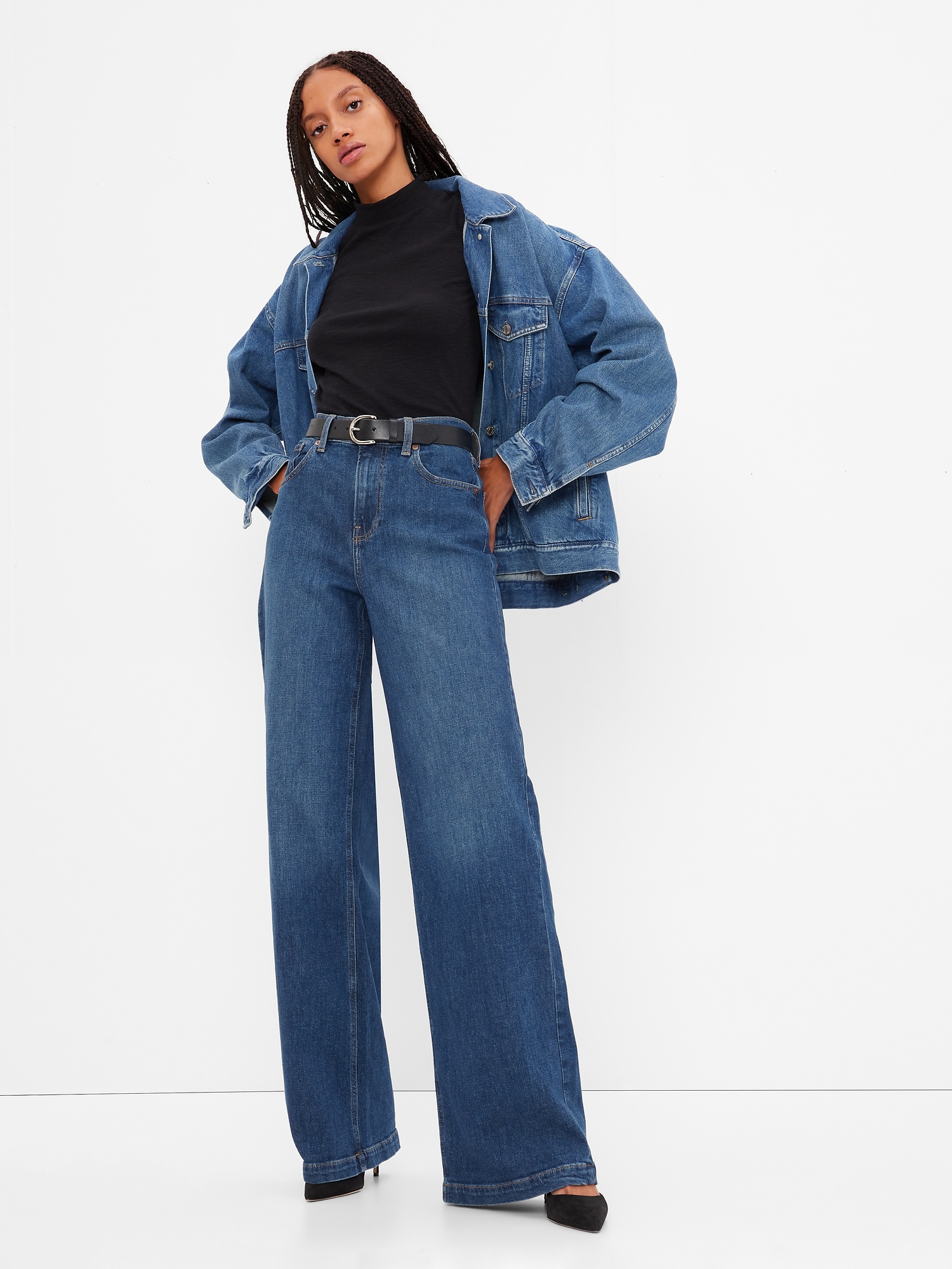 Gap 1981 flare jeans