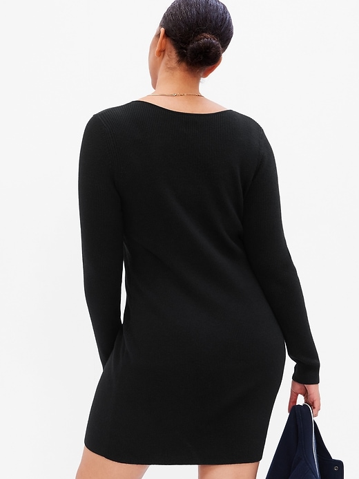 Image number 5 showing, Rib Mini Sweater Dress