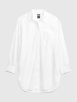 Organic Cotton Weekend Tunic Shirt Gap