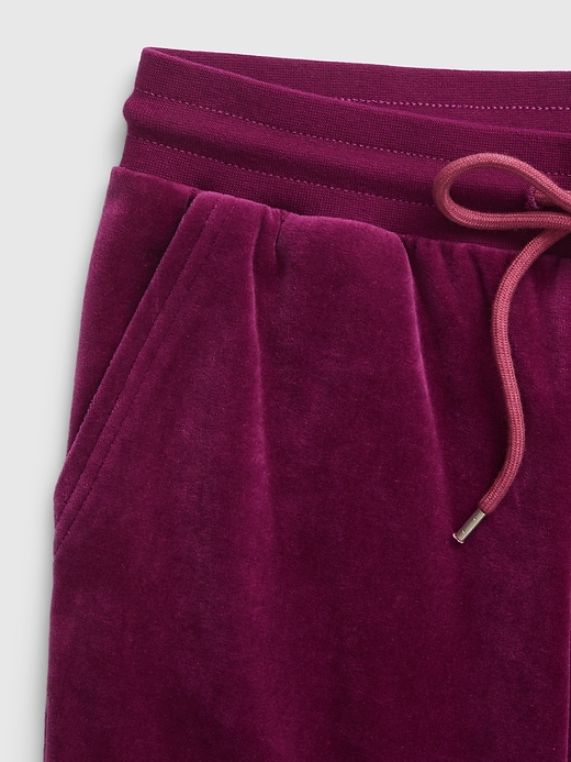 Image number 2 showing, Mid Rise Velour Flare Sweatpants
