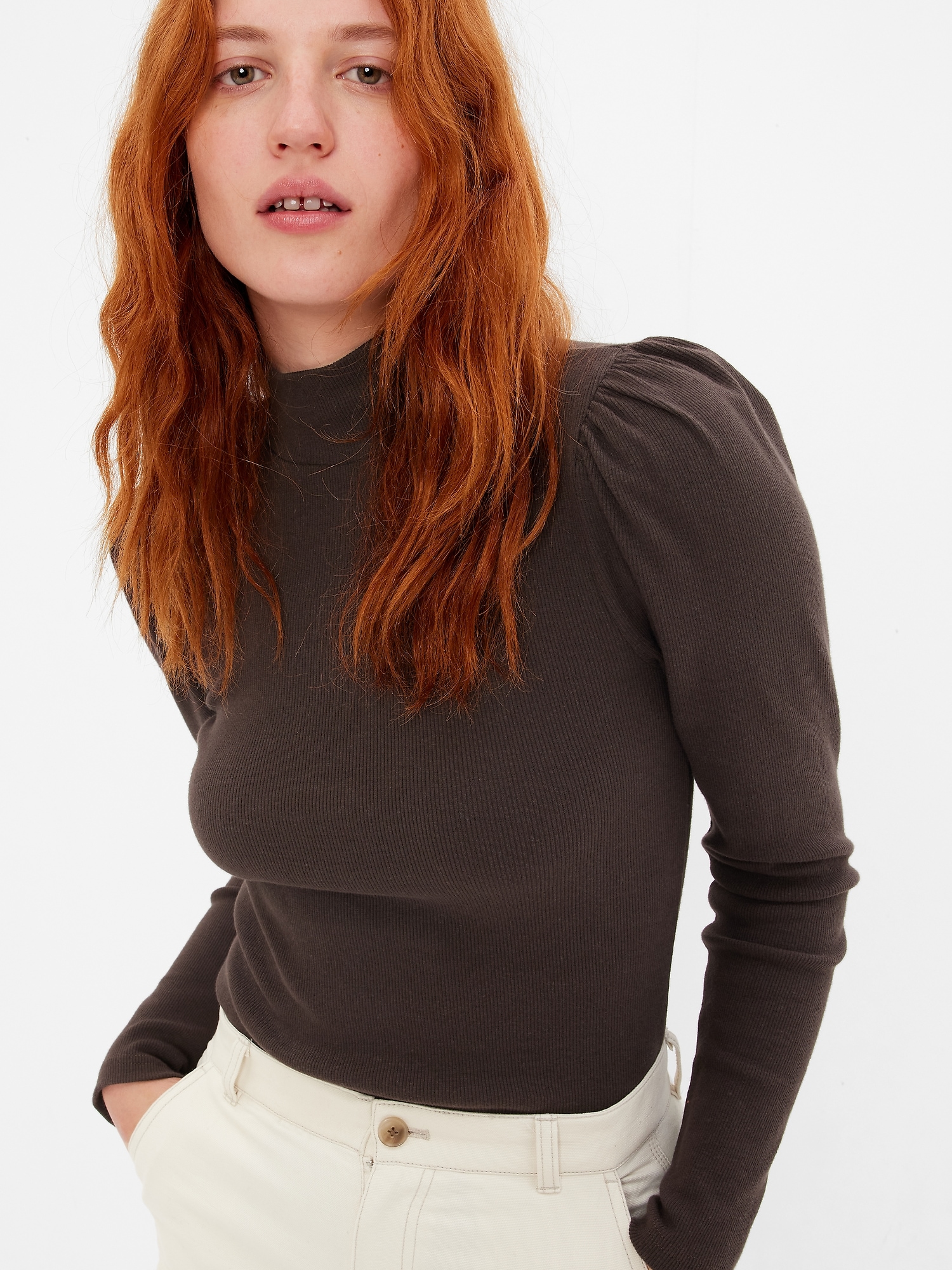 Gap hot sale ribbed turtleneck