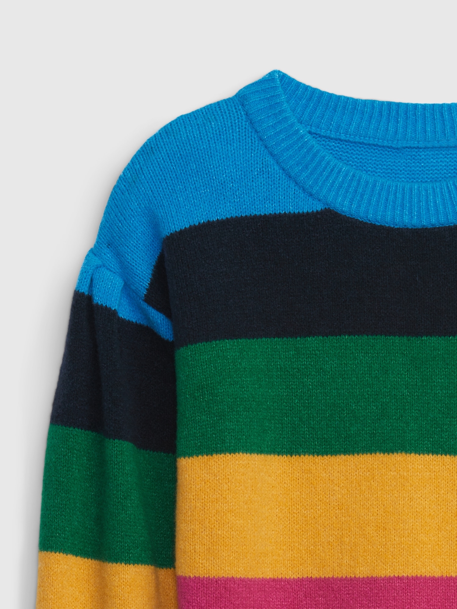 Kids Happy Stripe Gap | Sweater