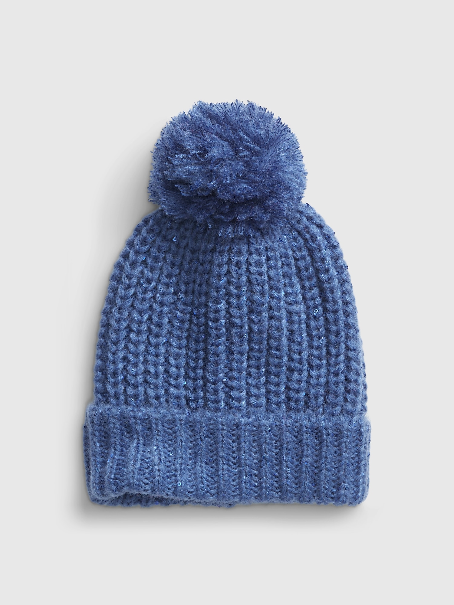 Shine Pom-Pom Beanie