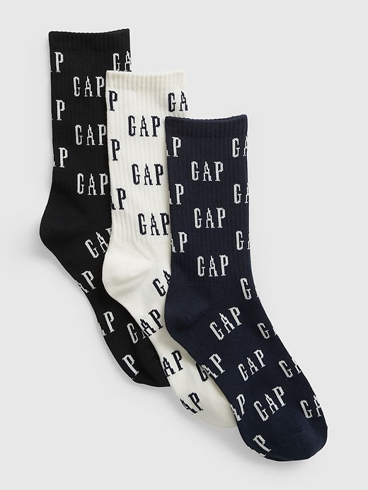 View large product image 1 of 2. Gap Logo Crew Socks