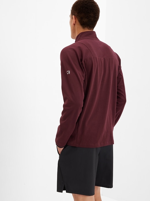 Image number 2 showing, GapFit Mockneck Half-Zip Train Sweatshirt