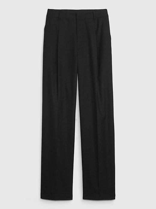 Image number 6 showing, High Rise Pleated Trousers