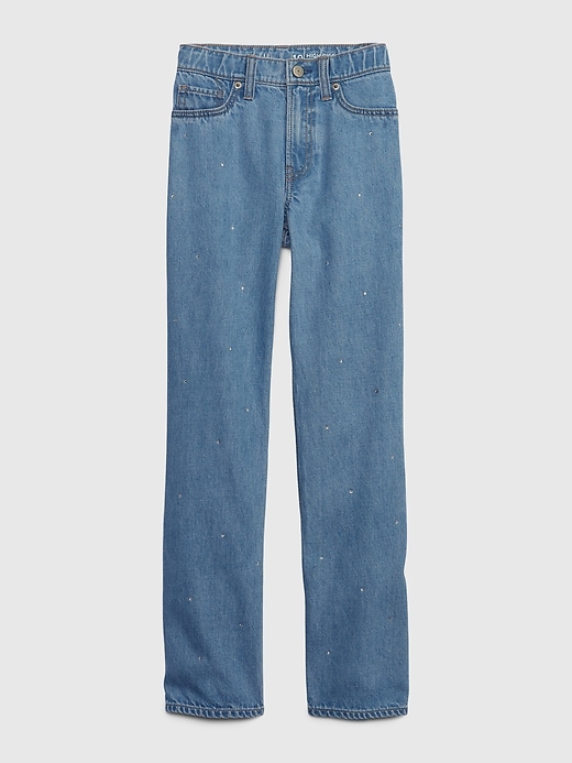 Gap Boys Baggy Jeans 6 Adjustable Denim Waist Loose Vintage