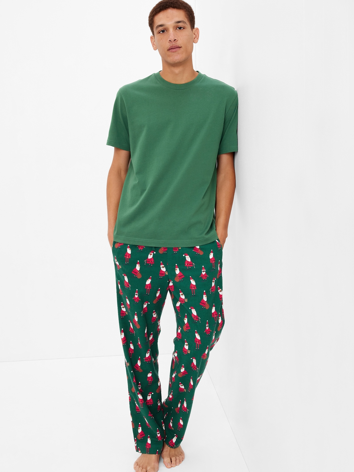 gap flannel pj pants