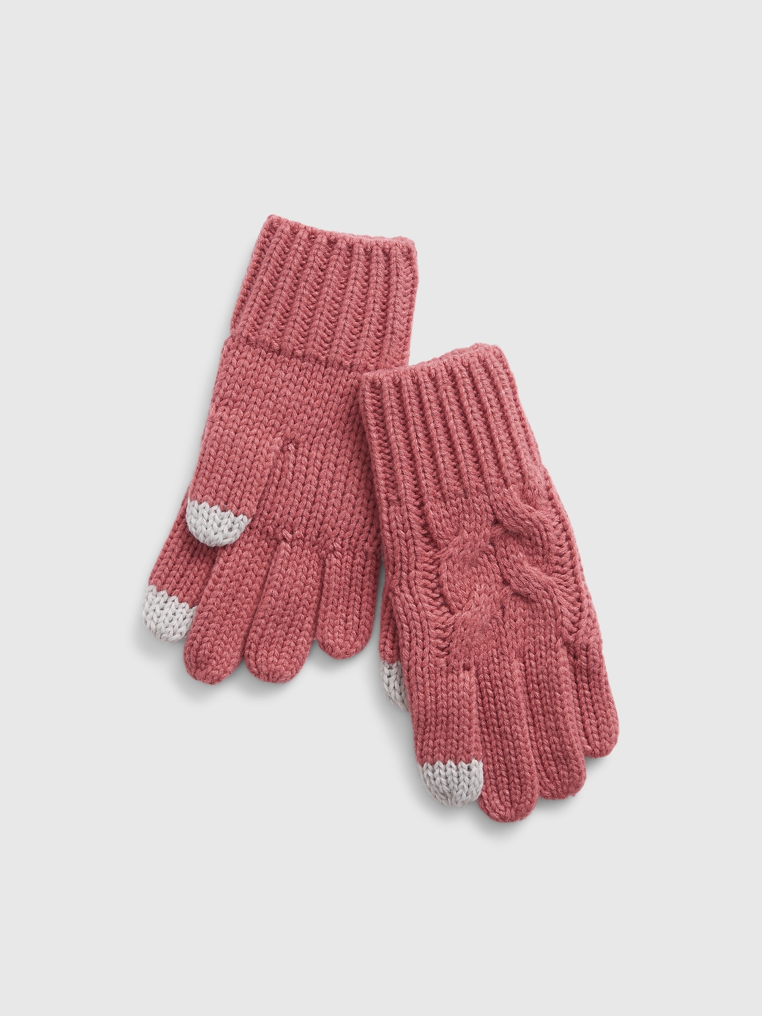 Gloves Cable-Knit Gap | Kids Touchscreen