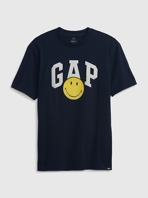 View large product image 1 of 1. Gap &#215 Smiley&#174 Graphic T-Shirt