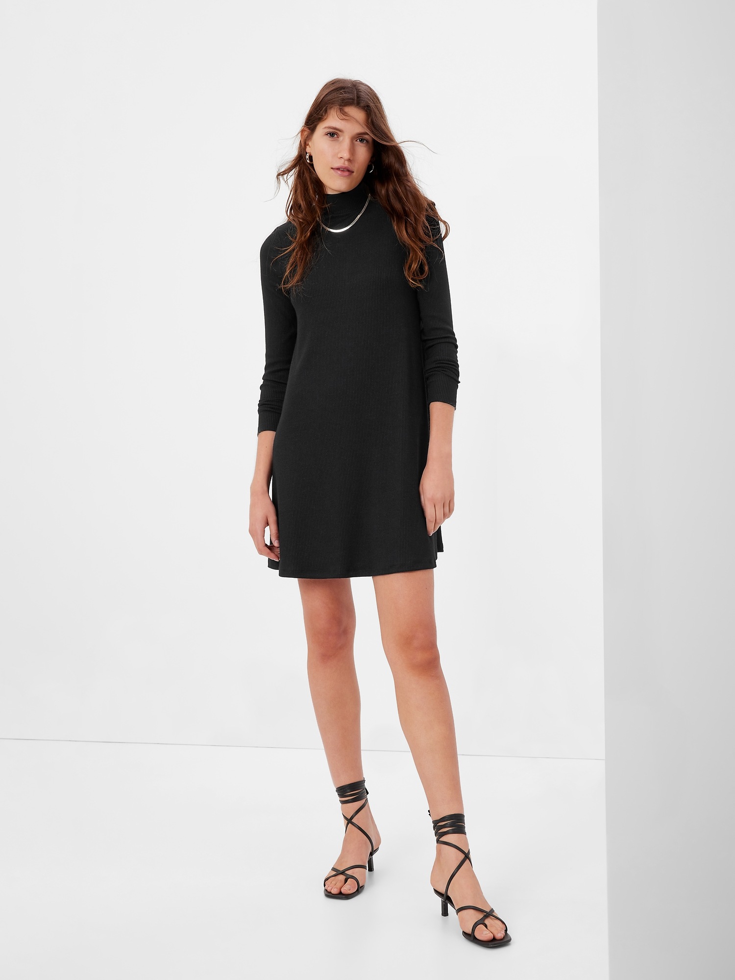 Gap mock 2025 neck dress