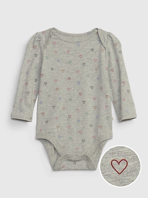 Classic organic cotton jersey bodysuits are a must have staple