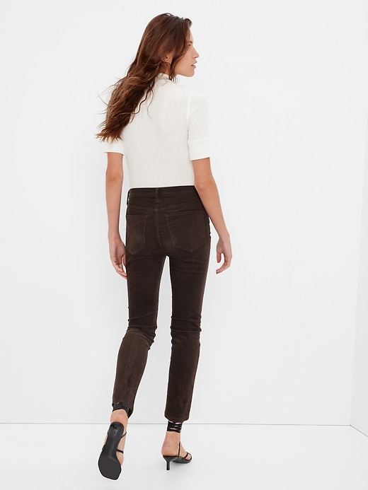 High Rise Corduroy Vintage Slim Jeans with Washwell | Gap