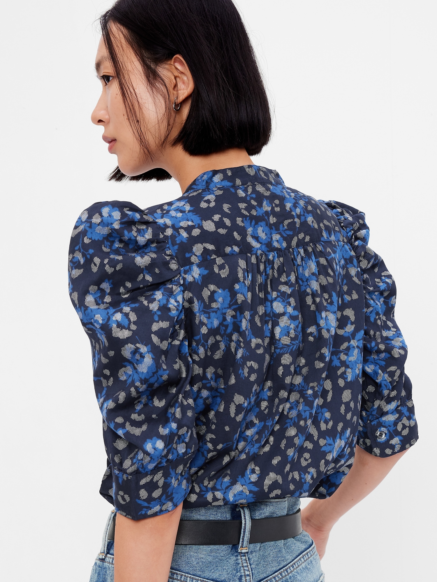 Puff Sleeve Shirt | Gap