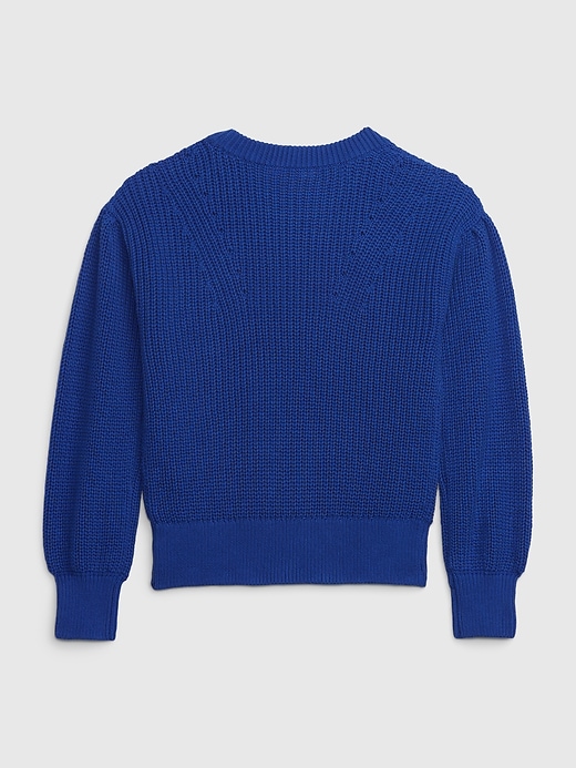 Image number 2 showing, Kids Shaker-Stitch Sweater