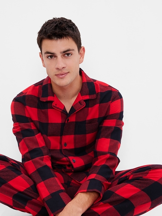 Image number 3 showing, Flannel PJ Set