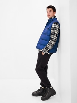 Recycled Puffer Layering Vest | Gap