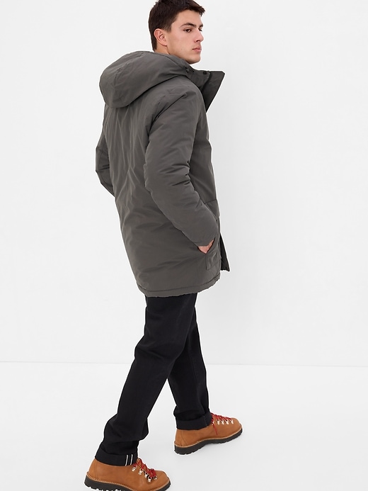 gap 100 recycled parka