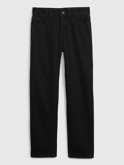 Image number 1 showing, Kids Fleece-Lined Original Fit Jeans with Washwell