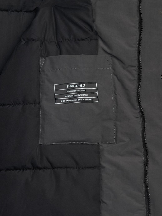 gap 100 recycled parka