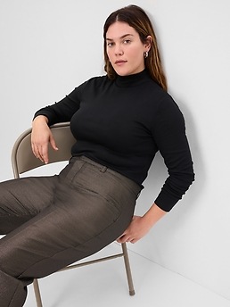 Gap hot sale mock turtleneck