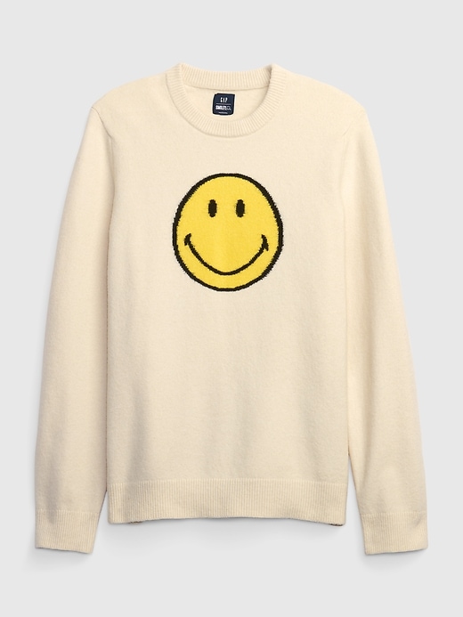 Gap × Smiley® Recycled Crewneck Sweater | Gap