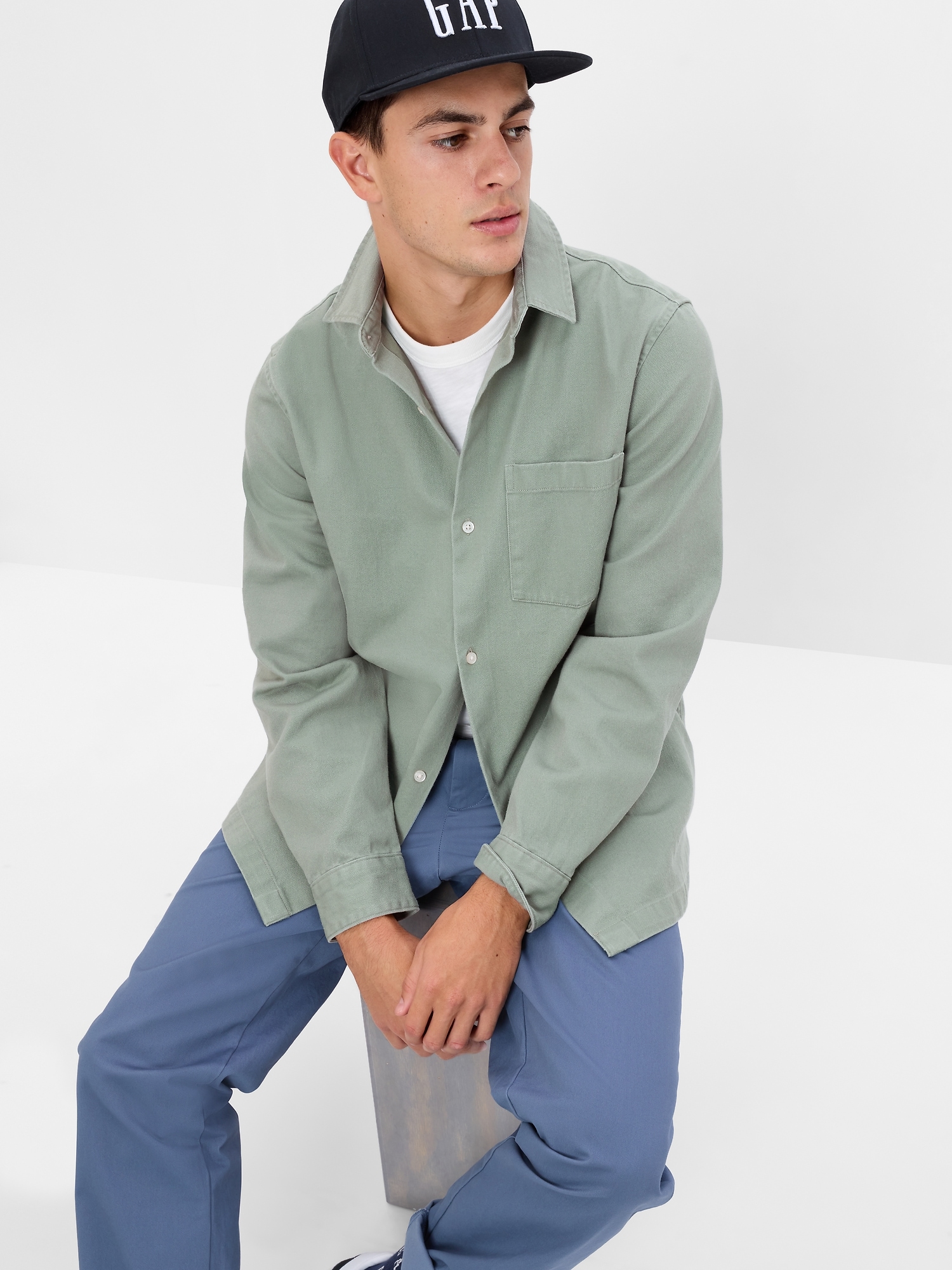 Twill Shirt | Gap