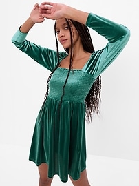 Gap on sale velvet dresses