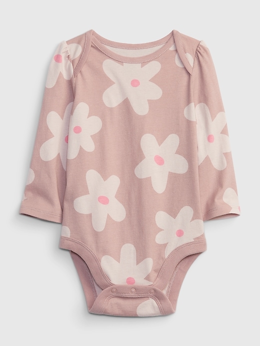 Image number 1 showing, Baby Organic Cotton Mix and Match Bodysuit