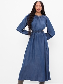 denim dress gap uk