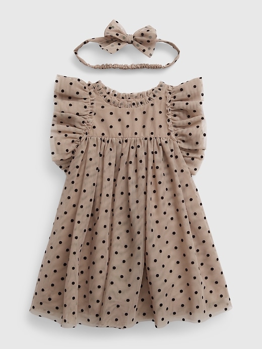 Baby Dot Tulle Dress Set | Gap