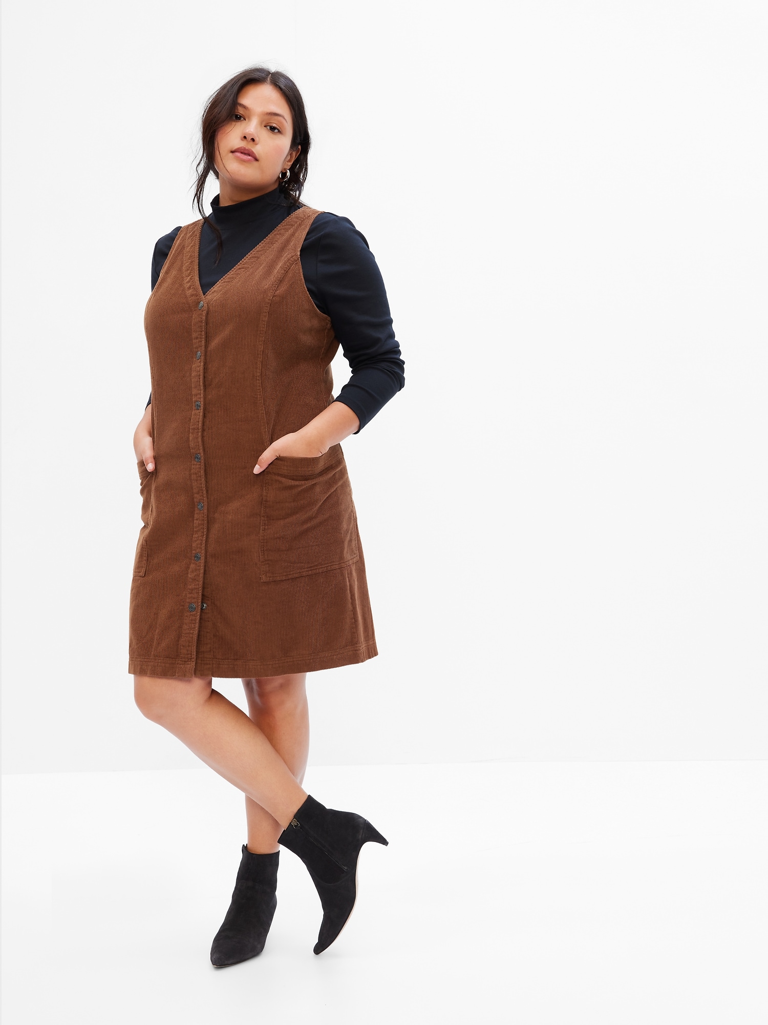 Gap 2025 corduroy dress