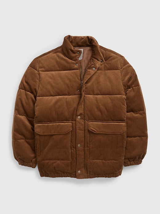 Image number 4 showing, Corduroy Puffer Jacket