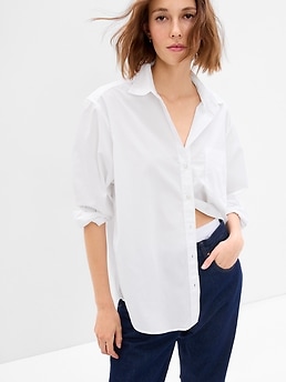 gap white shirt ladies