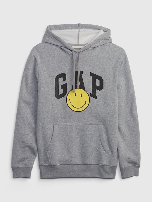 Image number 5 showing, Gap &#215 Smiley&#174 Vintage Soft Logo Hoodie