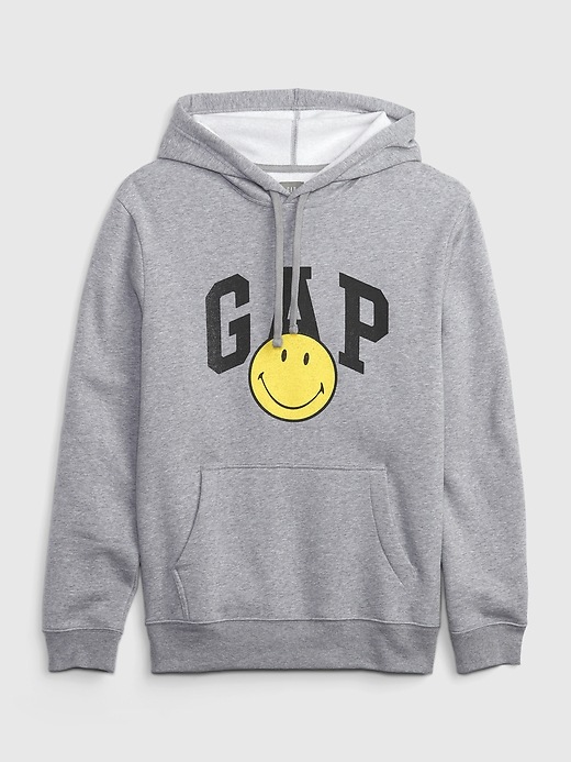 Image number 4 showing, Gap &#215 Smiley&#174 Vintage Soft Logo Hoodie