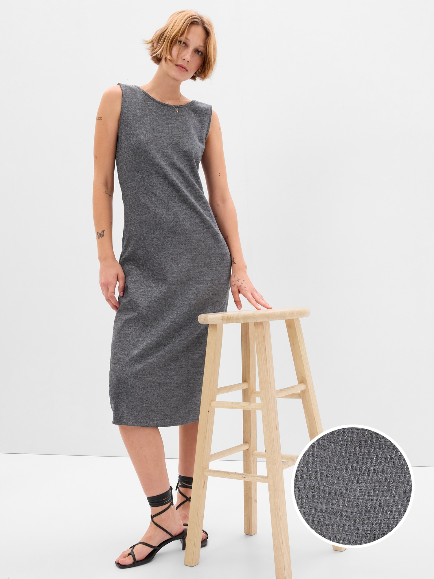 Gap grey outlet dress