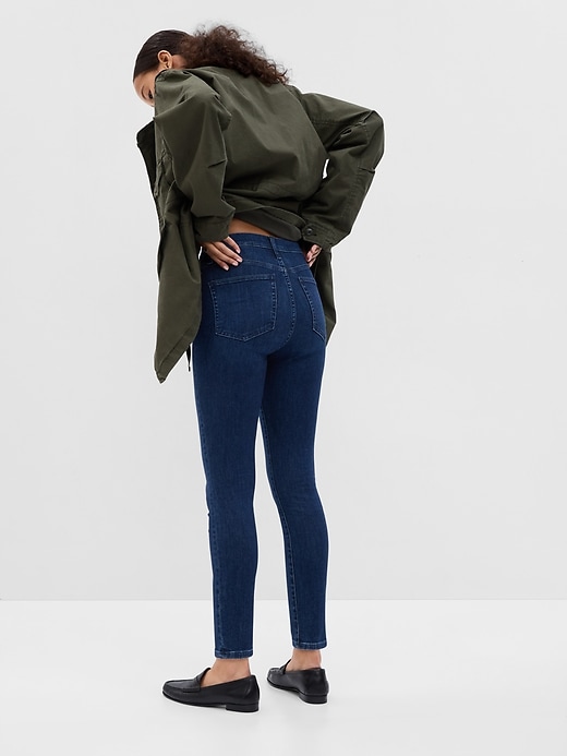 Image number 2 showing, Sky High Rise True Skinny Jeans