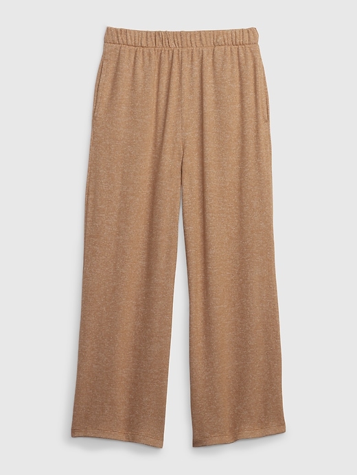 View large product image 1 of 1. Kids Softspun Wide-Leg Pants