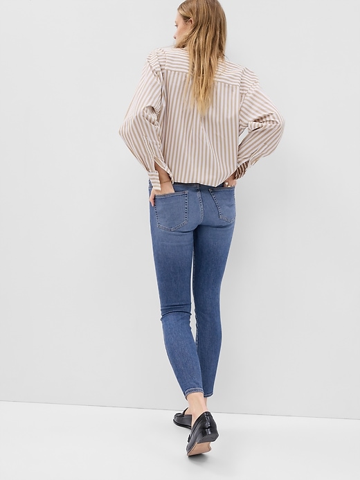 Mid Rise True Skinny Jeans | Gap