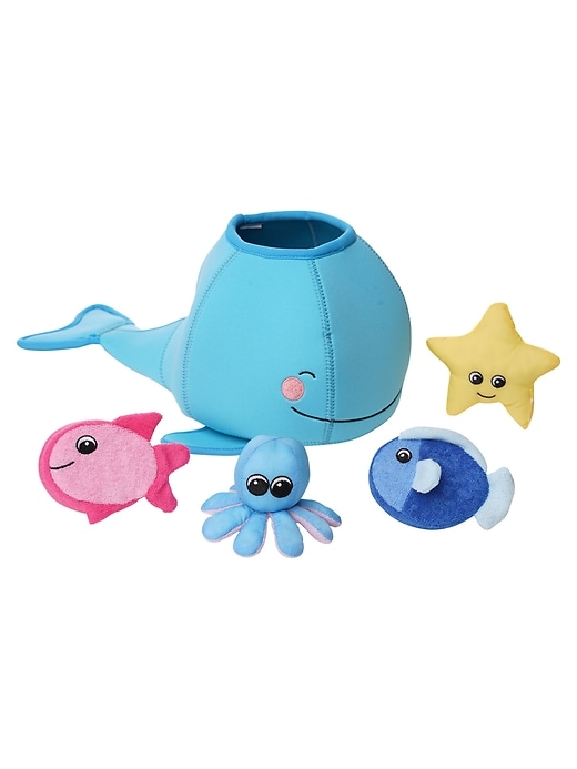 Image number 1 showing, Whale Floating Fill n Spill Bath Toy