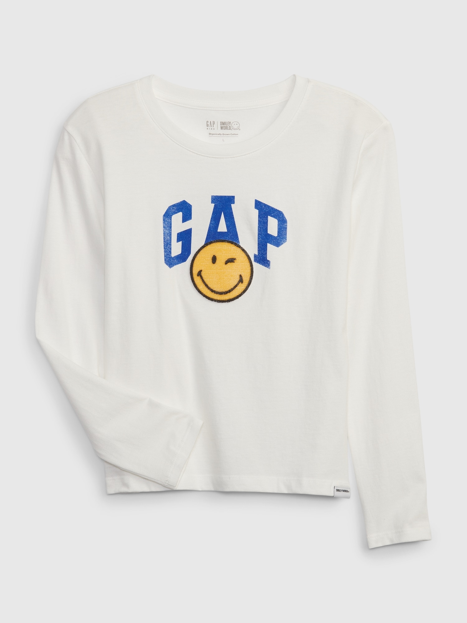 Gap × SmileyWorld® Kids 100% Gap Organic | Cotton T-Shirt Graphic
