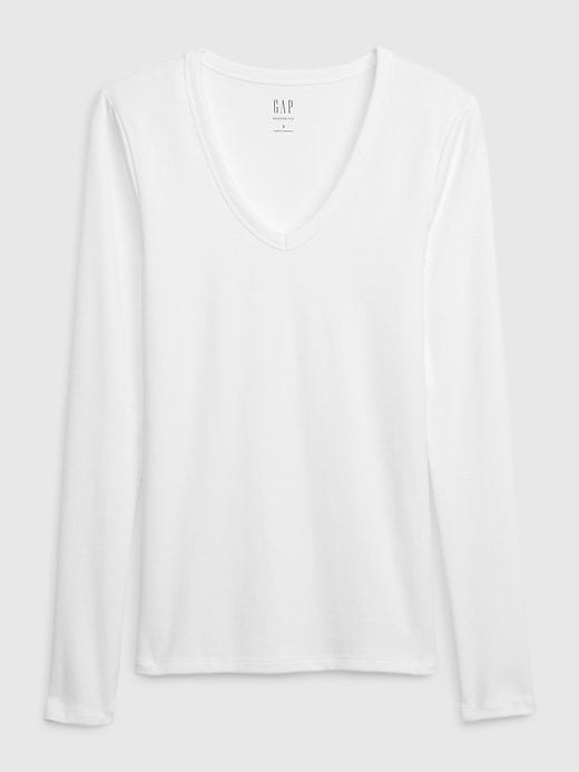 Image number 6 showing, Modern V-Neck T-Shirt