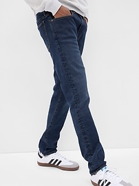 GAP Men's Slim Taper Fit Denim Jeans, Indigo Rinse Bryn, 34W x 34L