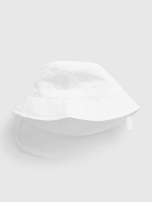View large product image 1 of 1. Baby Eyelet Bucket Hat