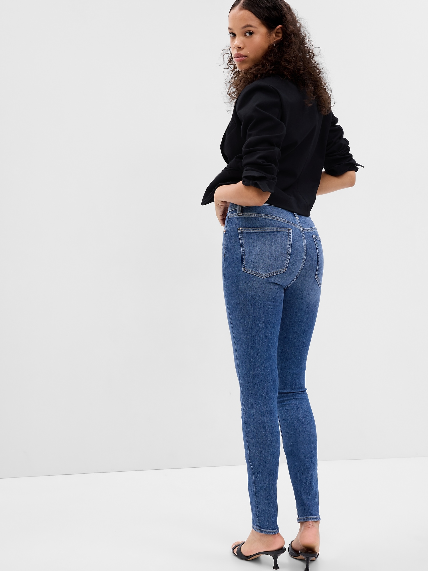 regering Stevig mengsel High Rise True Skinny Jeans with Washwell | Gap